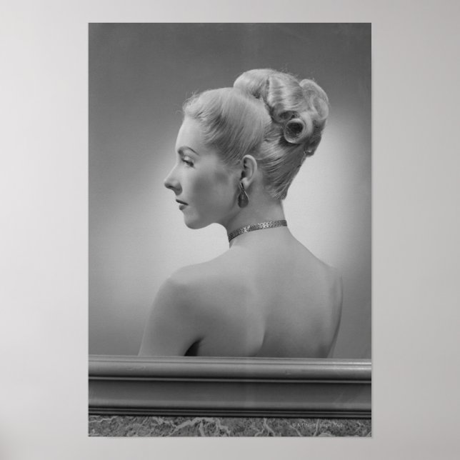 Póster Mujer Elegante (Frente)