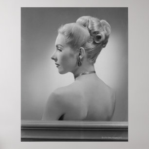 Póster Mujer Elegante
