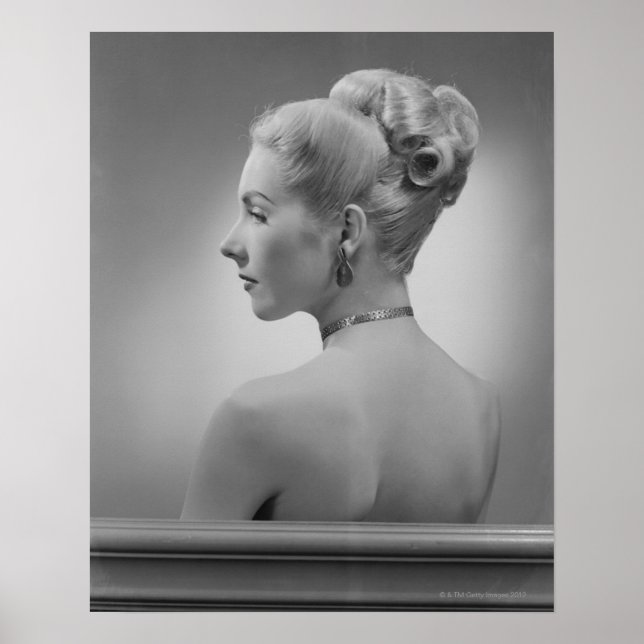 Póster Mujer Elegante (Frente)