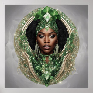 Póster Mujer elegante - Poster