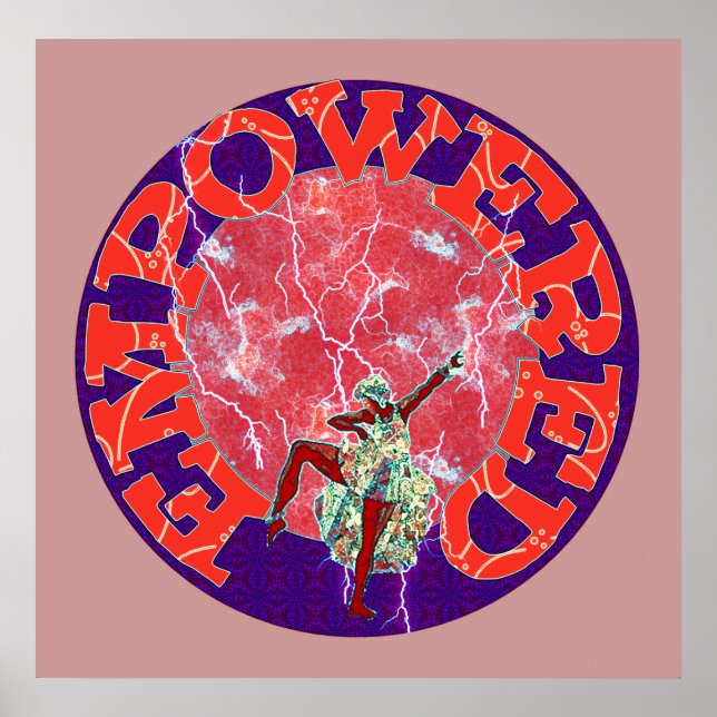 Póster Mujer empoderada (Frente)