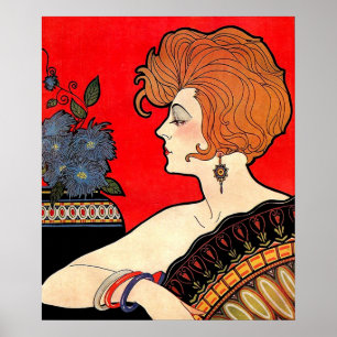 Póster Mujer en 1925