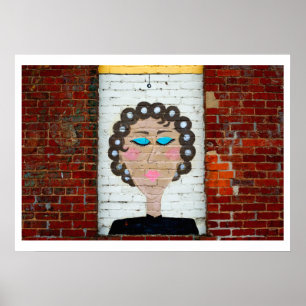 Póster Mujer en curanderos