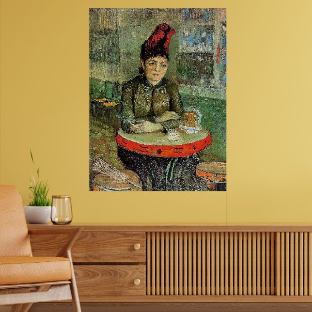 Póster Mujer en el Cafe Tambourin, (Salón 2)