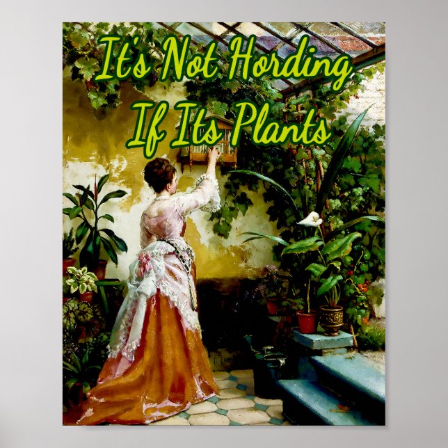 Póster Mujer en Greenhouse por Otto Eerelman (Frente)