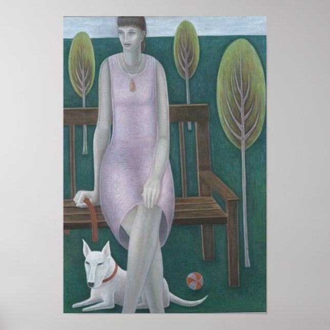 Póster Mujer en Park 2006 (Frente)