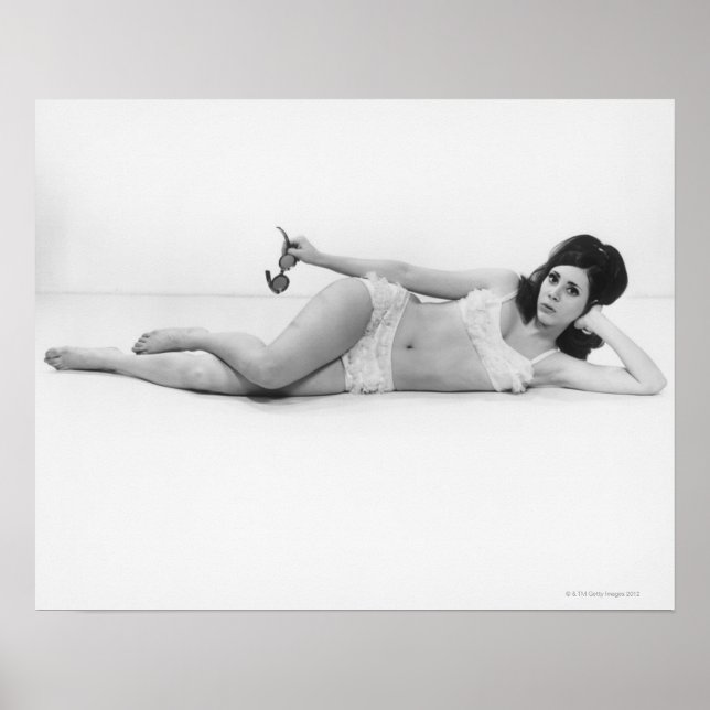 Póster Mujer en ropa de baño (Frente)