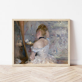 Póster Mujer en su retrete | Berthe Morisot