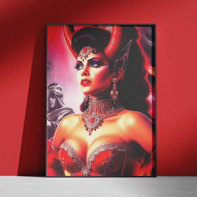 Póster Mujer Endiablada Vintage (Subido por el creador)