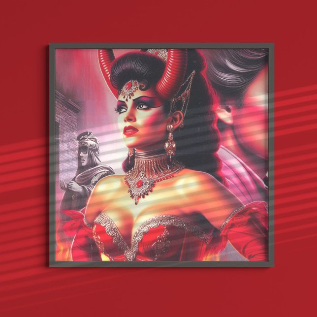 Póster Mujer Endiablada Vintage (Subido por el creador)