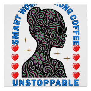 Póster mujer fuerte