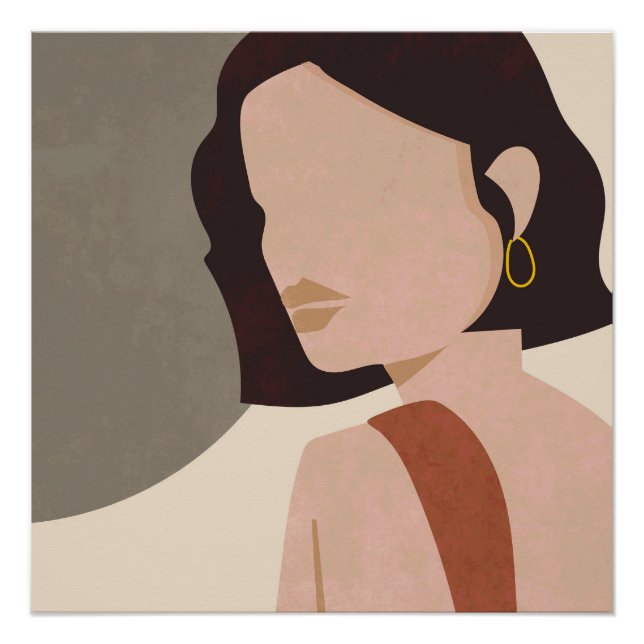 Póster Mujer genial (Anverso)