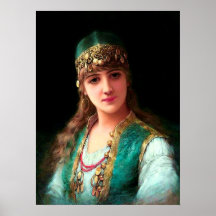 Mujer gitana victoriana elegante bailarina de vien