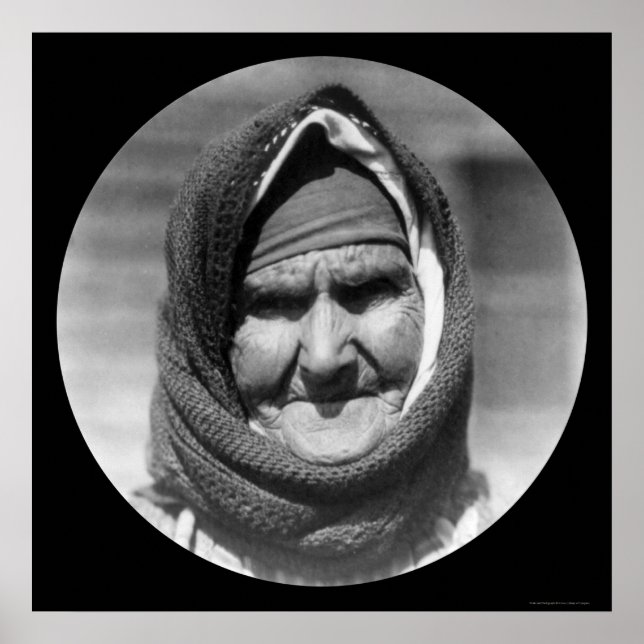 Póster Mujer griega de 1923 (Frente)