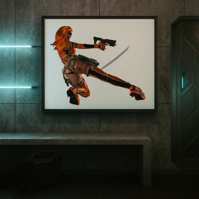 Póster Mujer guerrera Poster (Subido por el creador)