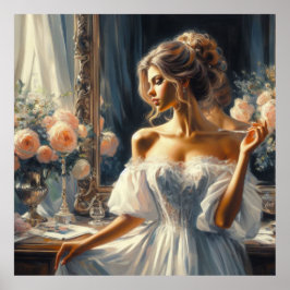 Póster Mujer hermosa