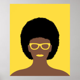 Póster Mujer hermosa