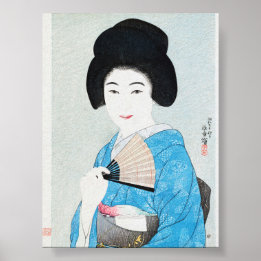 Póster Mujer japonesa (1929) de Yamanaka Kodō