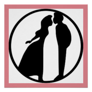 PÓSTER MUJER KISSING MAN