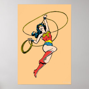 Póster Mujer maravilla Lasso de la verdad