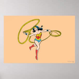 Póster Mujer Maravillosa Que Caga Lasso