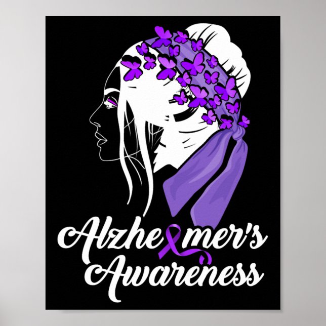 Póster Mujer Mariposa de Conciencia de Heimerheimer  (Frente)