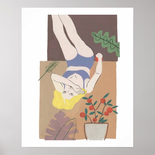 Póster Mujer mentirosa (Frente)