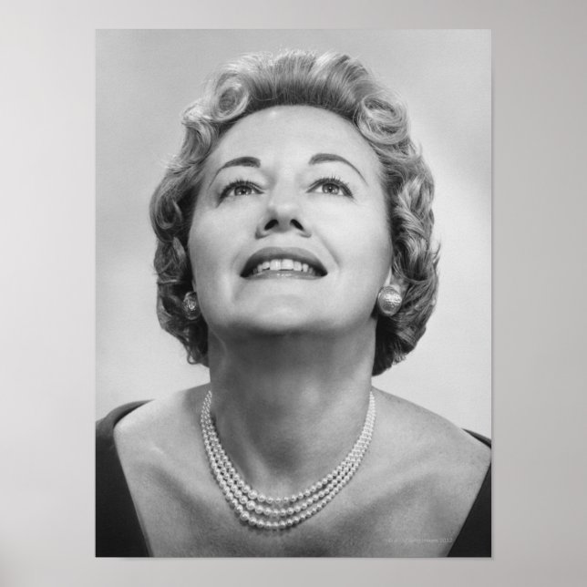 Póster Mujer mirando (Frente)