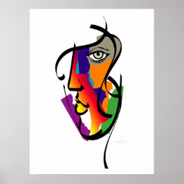 Póster Mujer multicultural