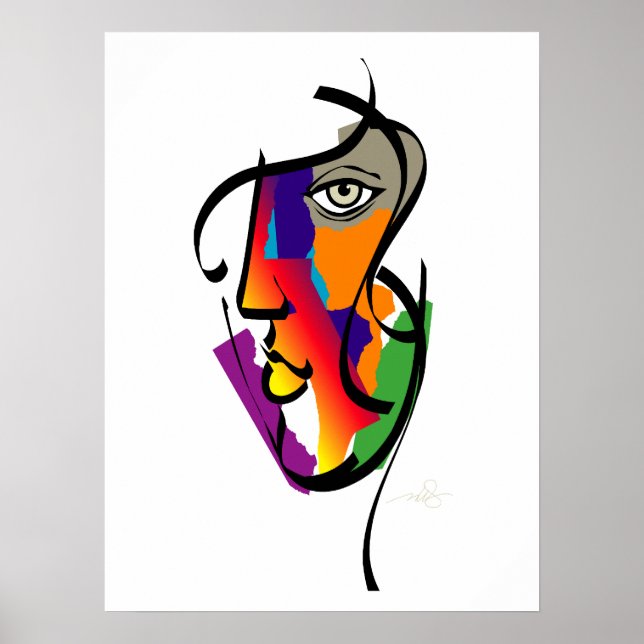 Póster Mujer multicultural (Frente)