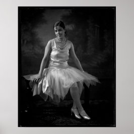 Póster Mujer negra de los años 30