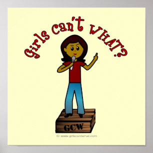 Póster Mujer oscura en Soapbox