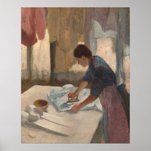 Póster Mujer planchando - Edgar Degas Bella Artes