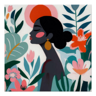 Póster Mujer Portugal