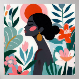 Póster Mujer Portugal
