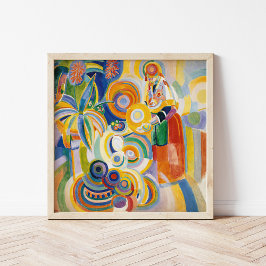 Póster Mujer Portuguesa | Robert Delaunay
