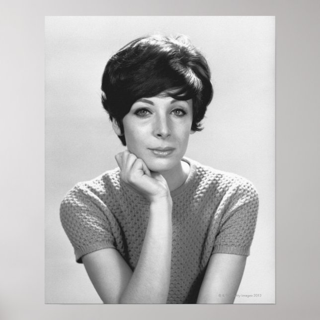 Póster Mujer Posando (Frente)