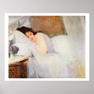 Póster Mujer que despierta, 1876 (aceite en lona)