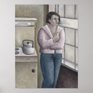 Póster Mujer que fuma 1996