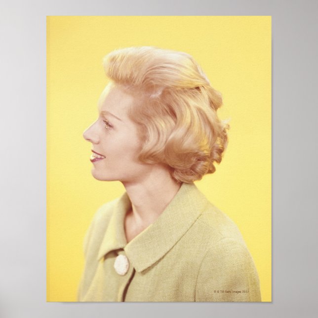 Póster Mujer rubia 2 (Frente)