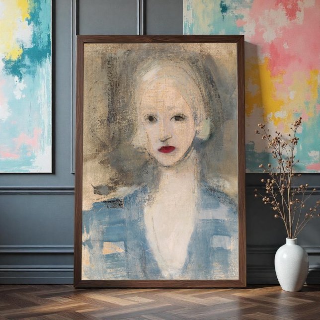 Póster Mujer rubia, Helene Schjerfbeck (Subido por el creador)