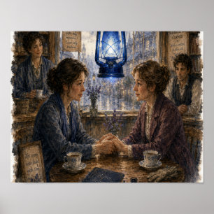 Póster Mujer Soñó la Vida de Alguien: Placa —RH-WC-B2-007