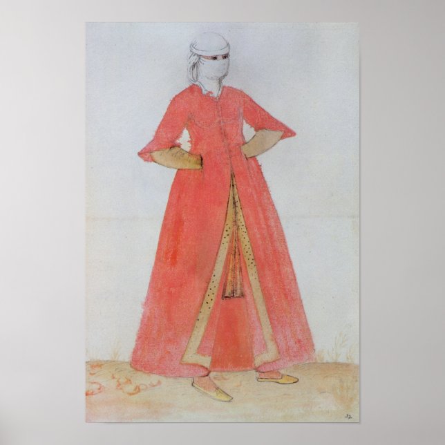 Póster Mujer turca (Frente)