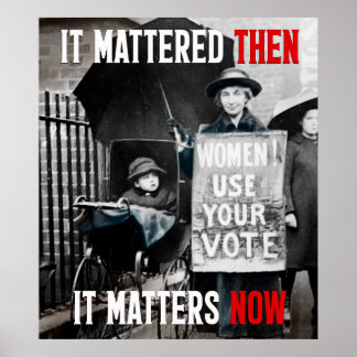 Póster Mujer! ¡Usa Tu Voto! Sin fecha