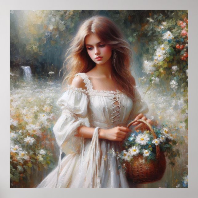 Póster Mujer victoriana (Frente)