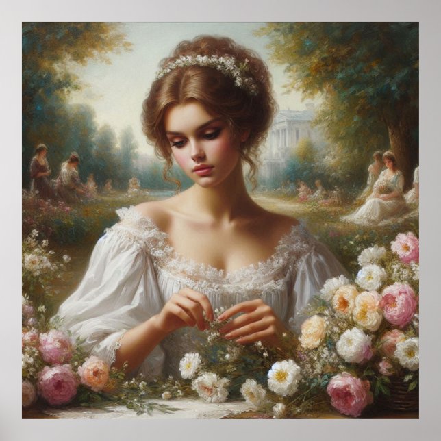 Póster Mujer victoriana 3 (Frente)