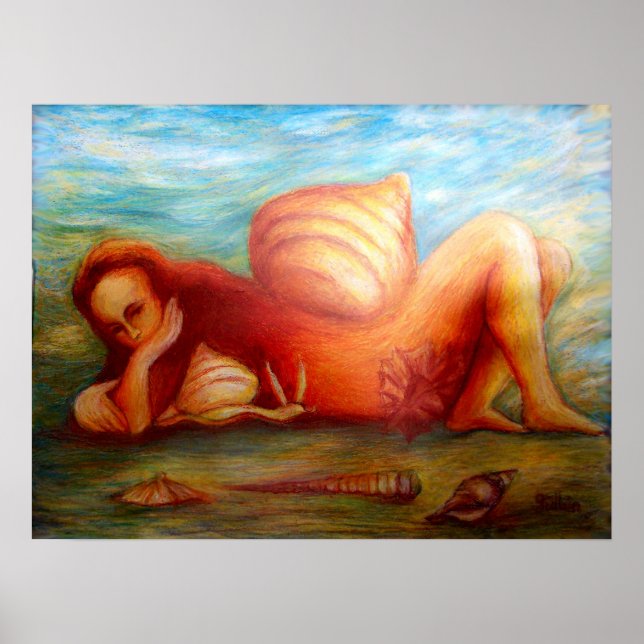 Póster Mujer y su hogar (Frente)