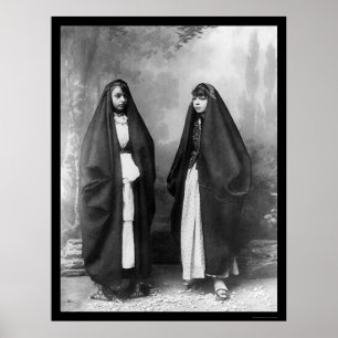 Póster Mujeres 1920 de Nazaret Palestina