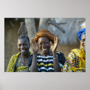 Póster Mujeres africanas