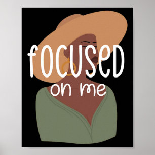 Póster Mujeres afronegras Melanin Chica Magic Afro Brown 